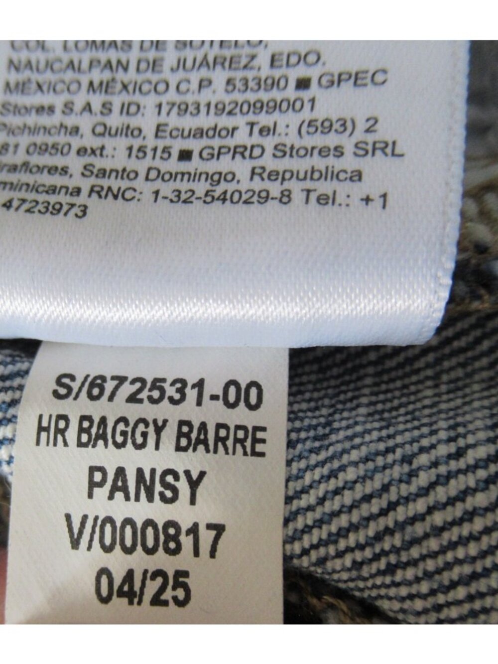 Old Navy Jeans 12 High Rise Barrel Leg Plus Size Distressed - Picture 5 of 7